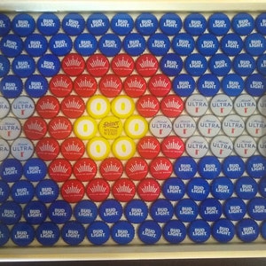 Colorado Flag Bottle Top Serving Tray