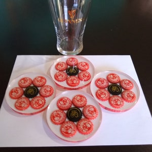 Four pack of New Belgium Brewing Company coasters