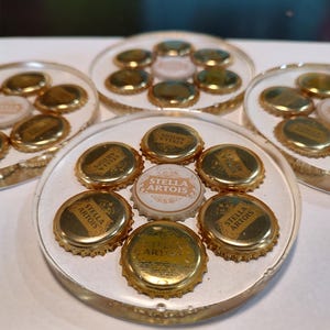 Stella Artois Coasters - Etsy