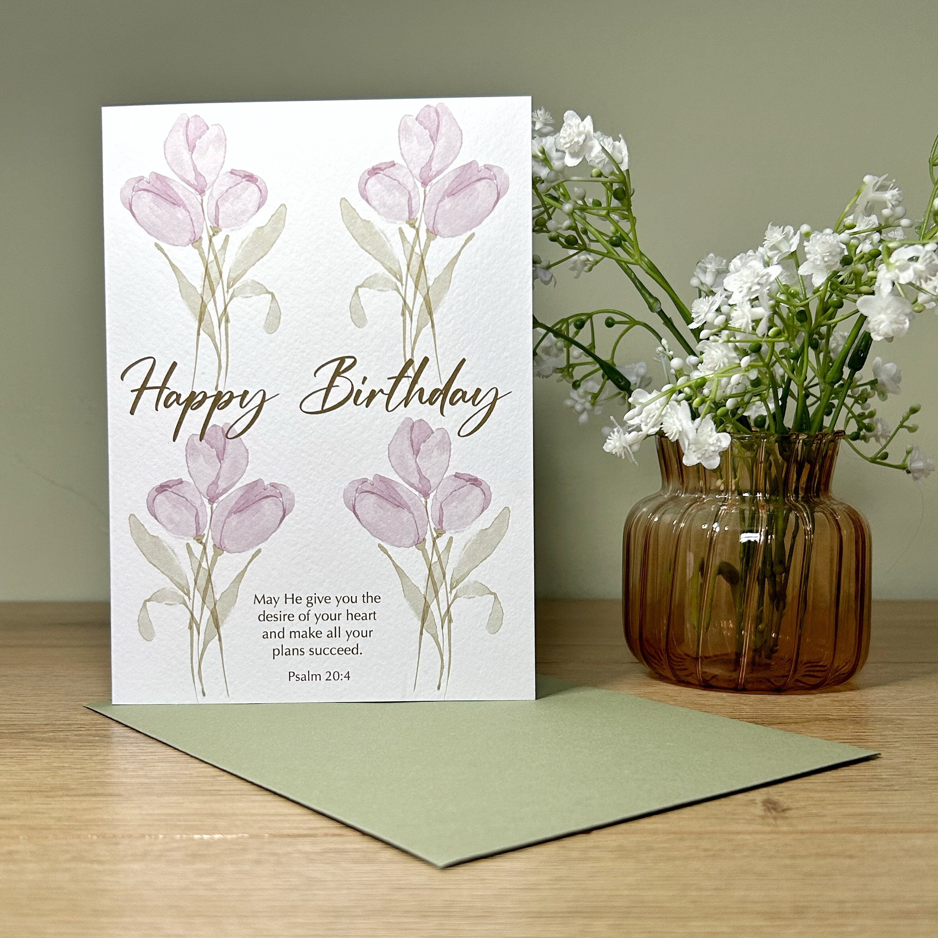 Christian Happy Birthday Card | Christian Birthday Card for Her | Bible ...