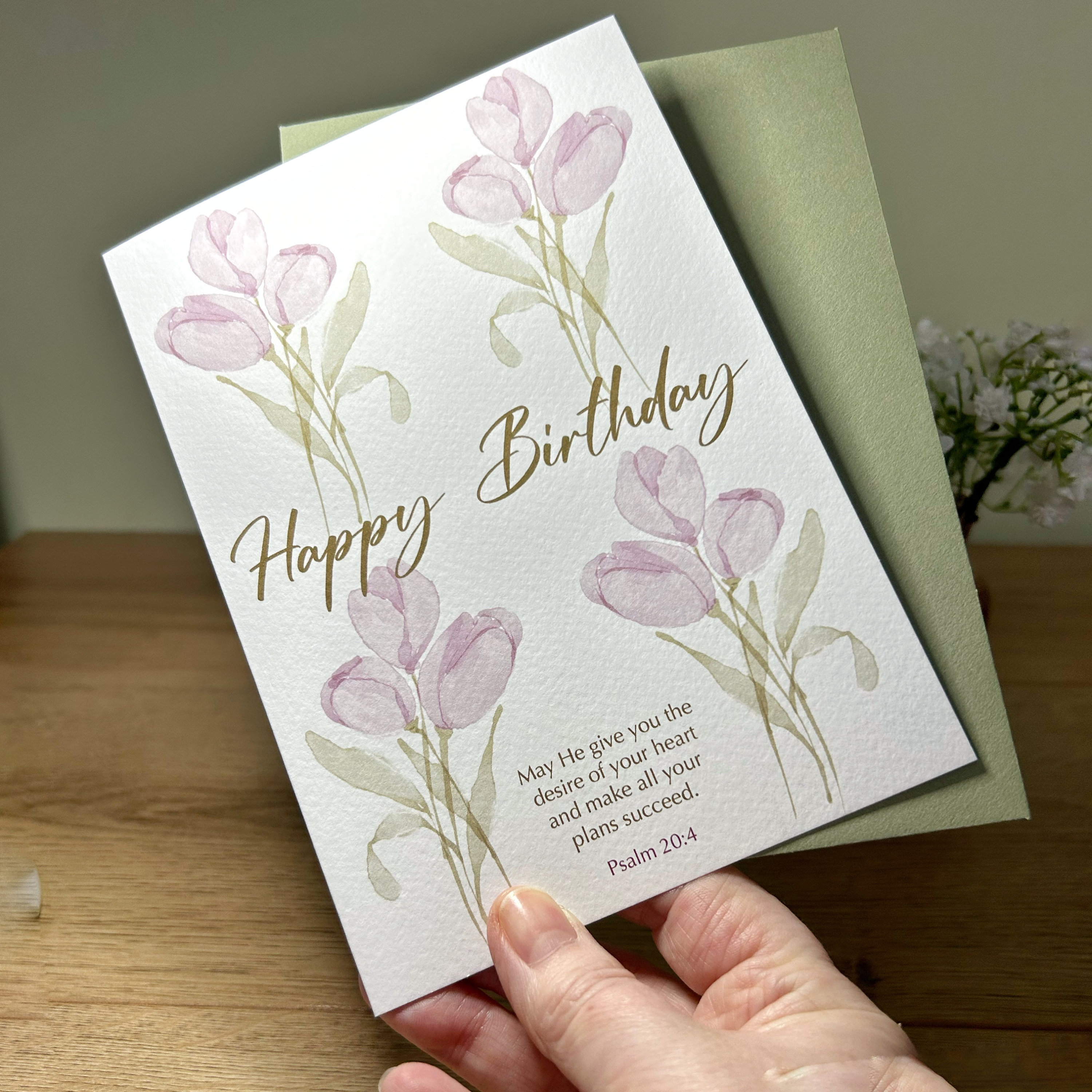 Christian Happy Birthday Card | Christian Birthday Card for Her | Bible ...
