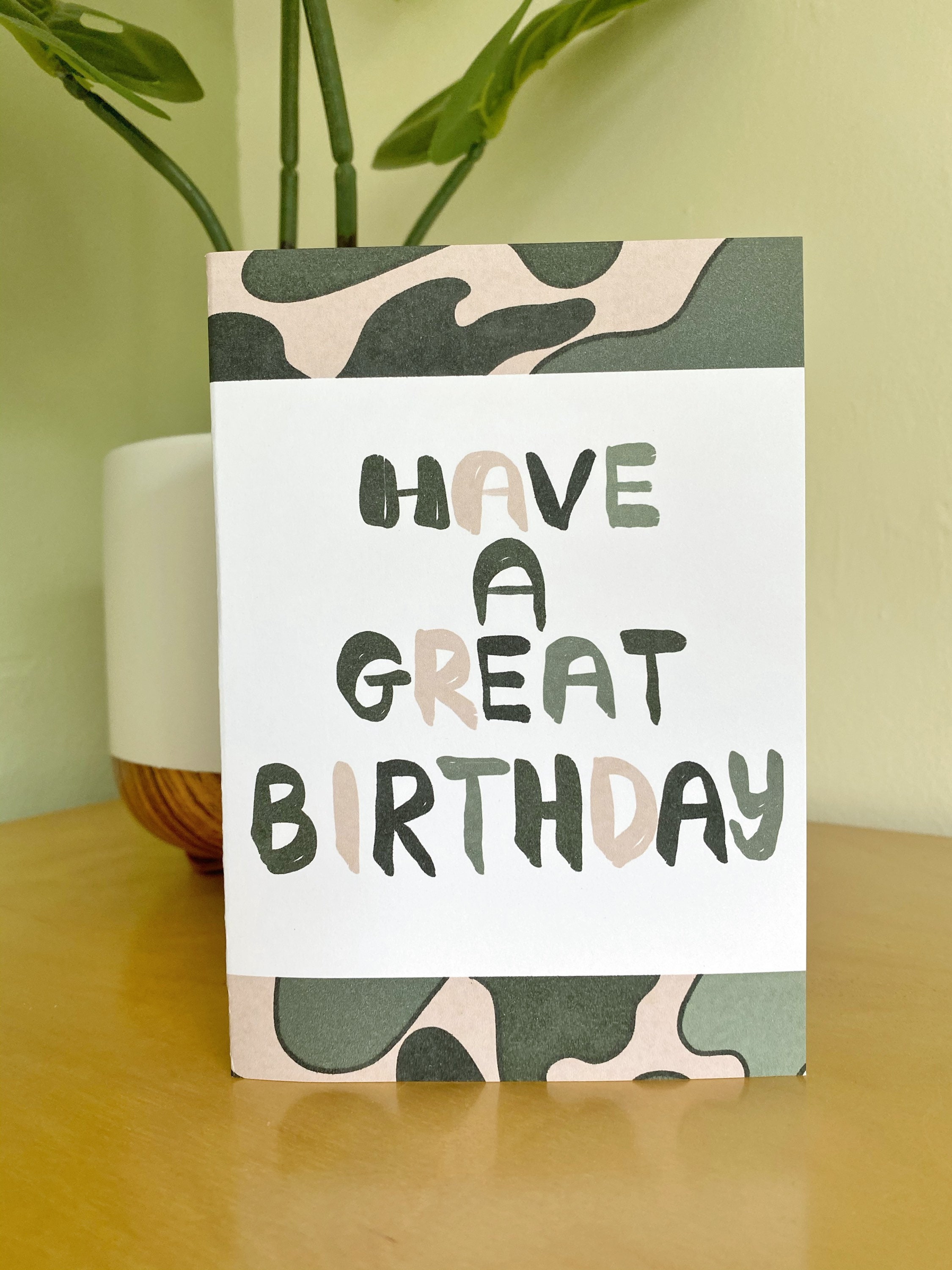 Camouflage Birthday Cards Camo Happy Birthday Quotes - vrogue.co