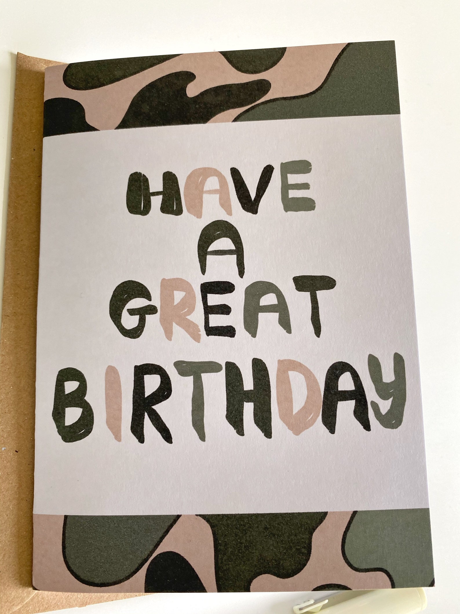 birthday-card-happy-birthday-camouflage-birthday-card-etsy