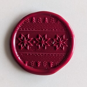 Sigilli di ceralacca per maglioni natalizi - autoadesivi, oro, Natale, periodo natalizio, biglietto di Natale, sigillo di ceralacca, maglione