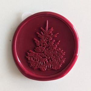 Pieczęcie lakowe choinkowe - samoprzylepne, złote, Boże Narodzenie, okres świąteczny, kartka świąteczna, pieczęć lakowa, drzewo, sosna