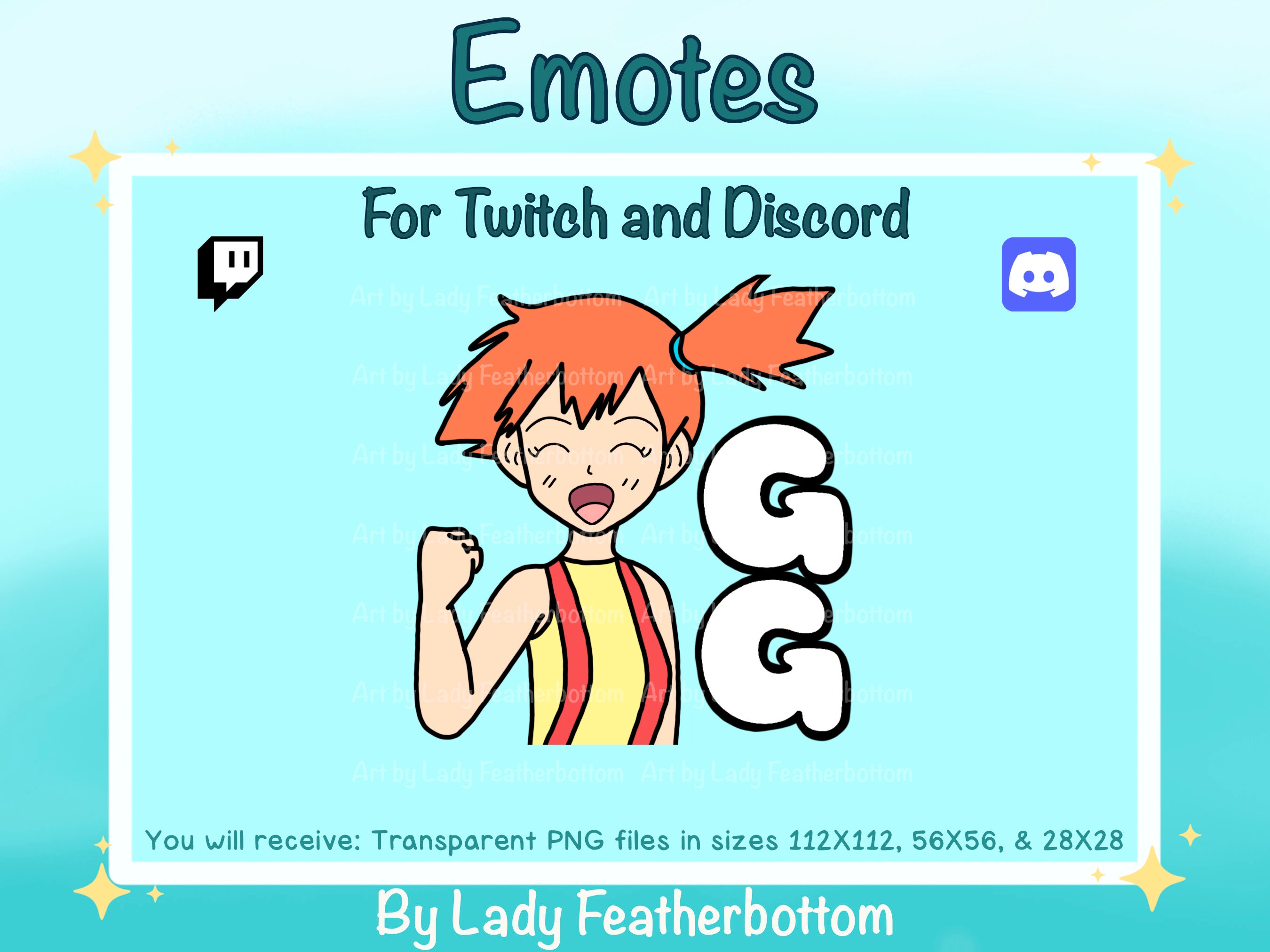 Emote - Misty GG- (Twitch/Discord,etc.)