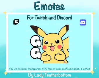 Emote - GG- (Twitch/Discord,etc.)