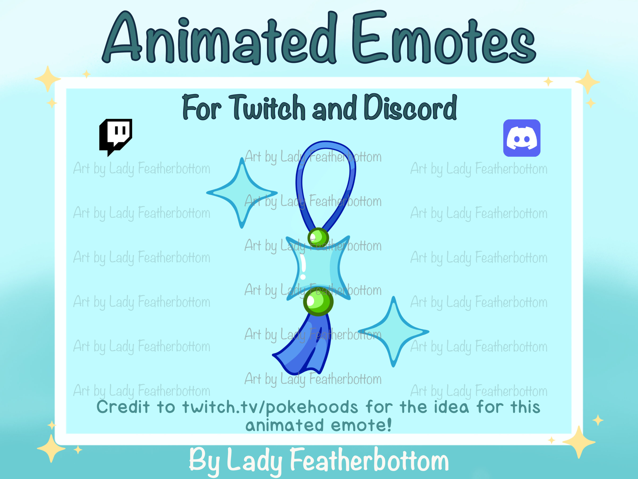 Shiny Twitch Emote -  Israel