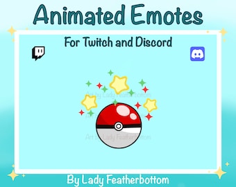 ANIMATED Emote - Pokeball Catch - for Twitch & Discord