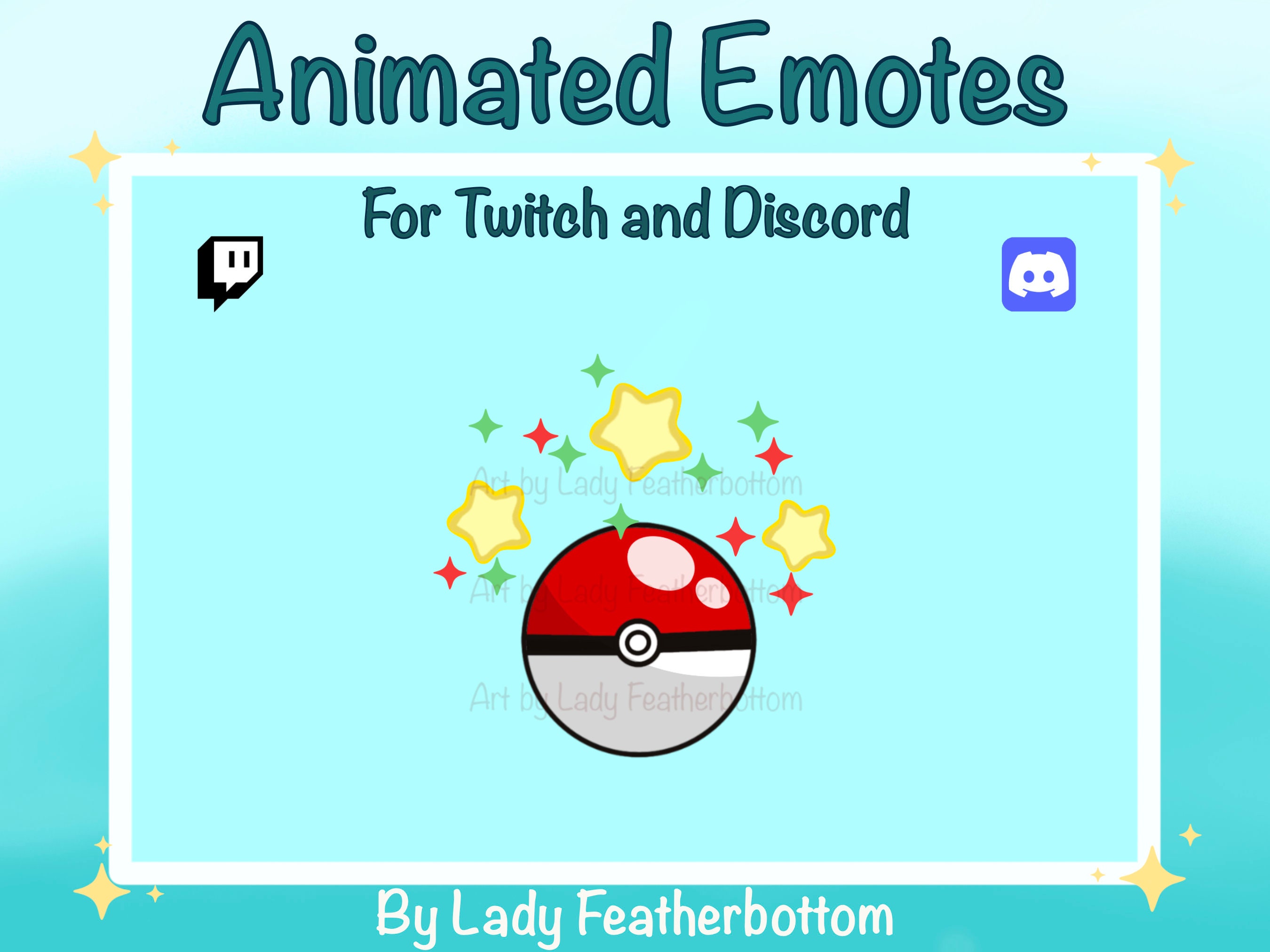 PREMADE Animated Pokéball Stream Alerts / Emotes - J's Ko-fi Shop