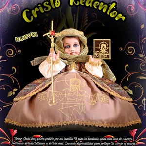 Vestido Niño Dios Cristor Redentor, Baby Jesus Outfit/Vestido Niño Dios Baby Jesus Clothing.