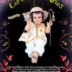Vestido Niño Dios Cordero de Dios , , Baby Jesus Outfit/  Vestido Niño Dios Baby Jesus Clothing.