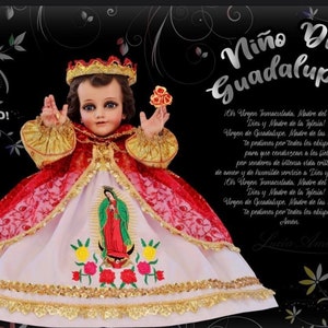 Ropa para nino dios, nino guadalupamo, baby-jezuskleding