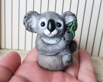 Koala Resin Hand sculpted cast and painted Collectible