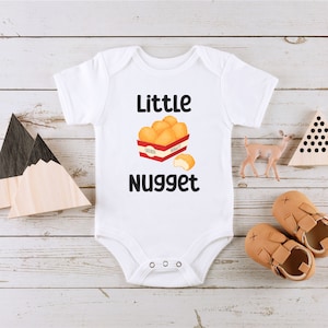Little Nugget Onesie® ~ Pregnancy Announcement Onesie®~ Newborn Baby Onesie®~ Cute Baby Shower Gift~ Toddler Tshirt