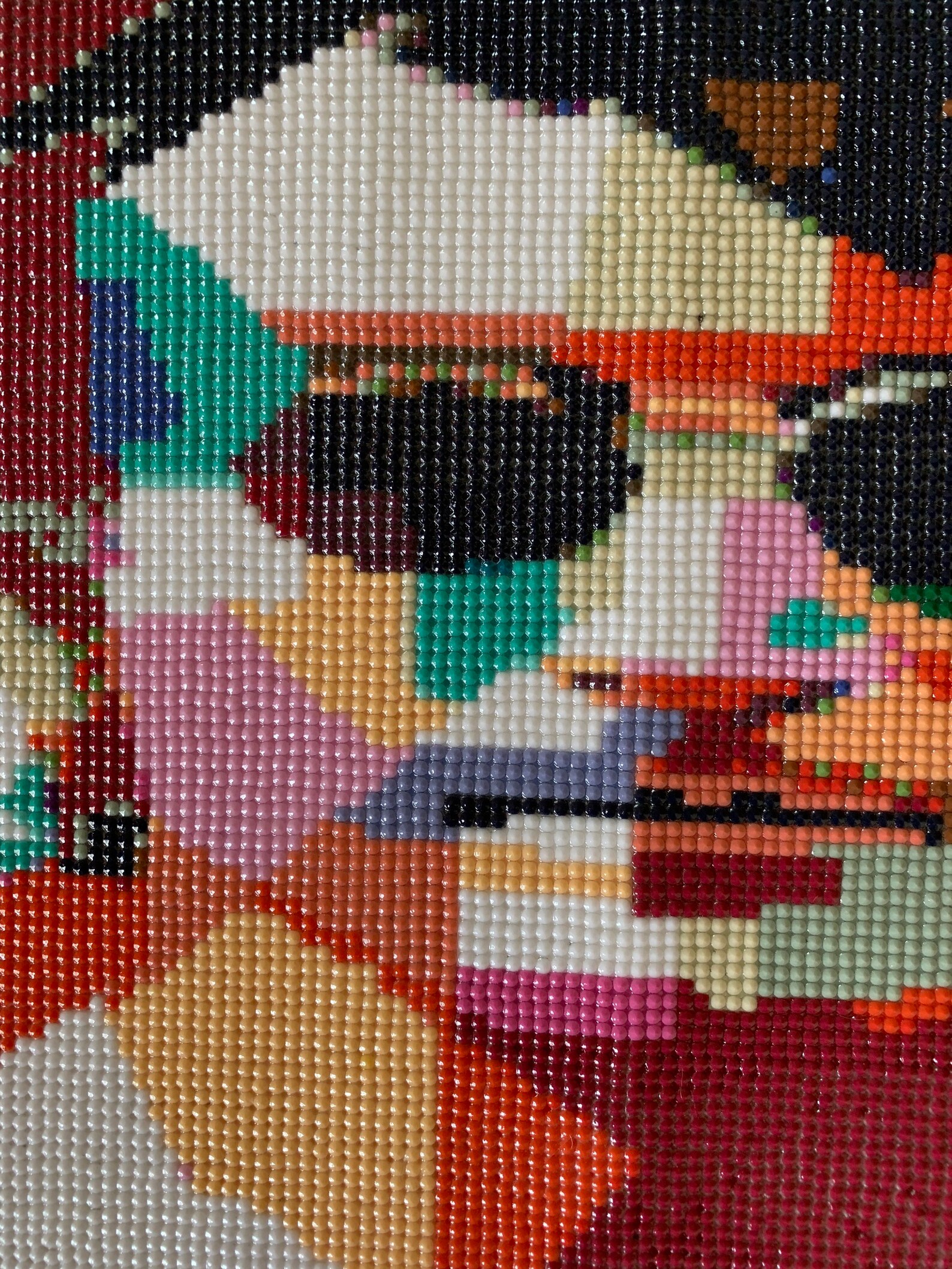 John Lennon Mosaic Bead Portrait Painting Art Wall Hanging | Etsy