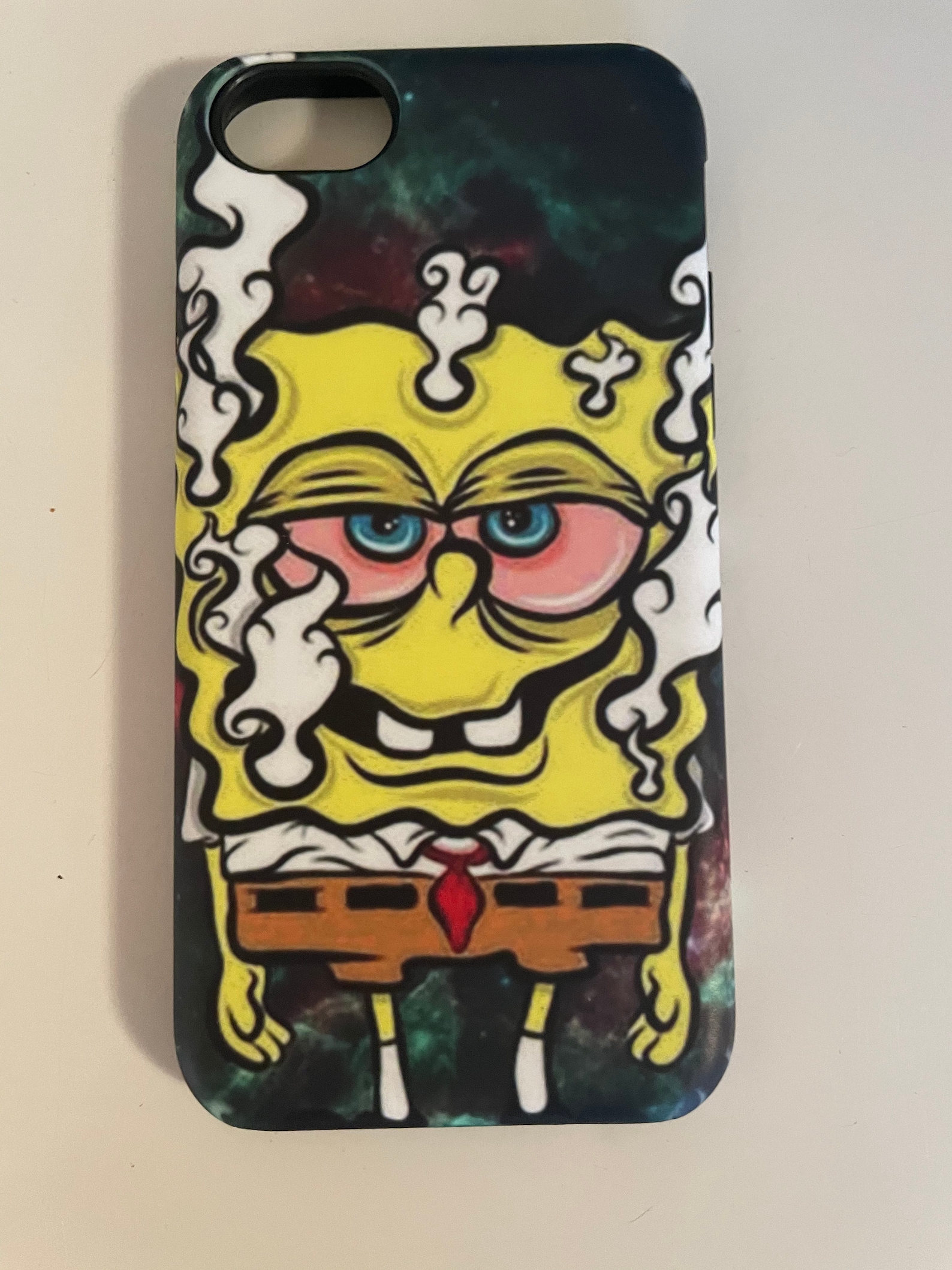 Spongebob High Custom Phone Case Iphone Case Samsung Galaxy Etsy