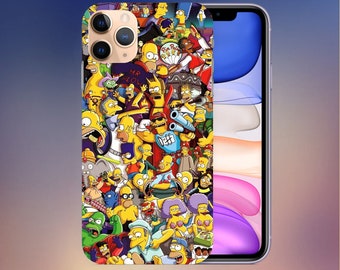 Simpsons Iphone Case Etsy
