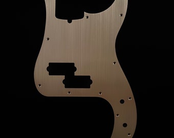 Metallic Gold Acrylic Pickguard for Fender Precision Bass-various