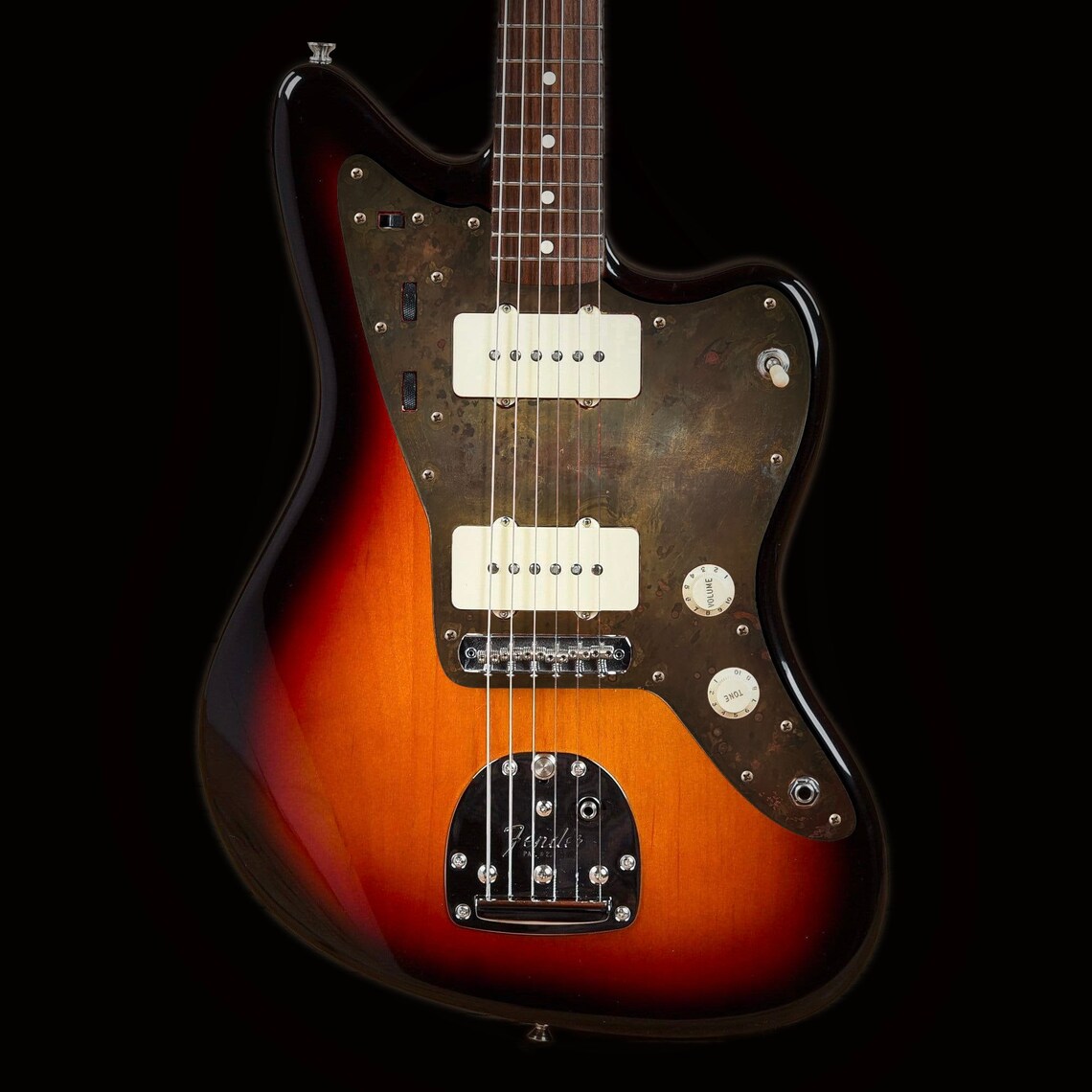 Fender Jazzmaster 62 Pickguard Scratchplate Relic Brass Etsy