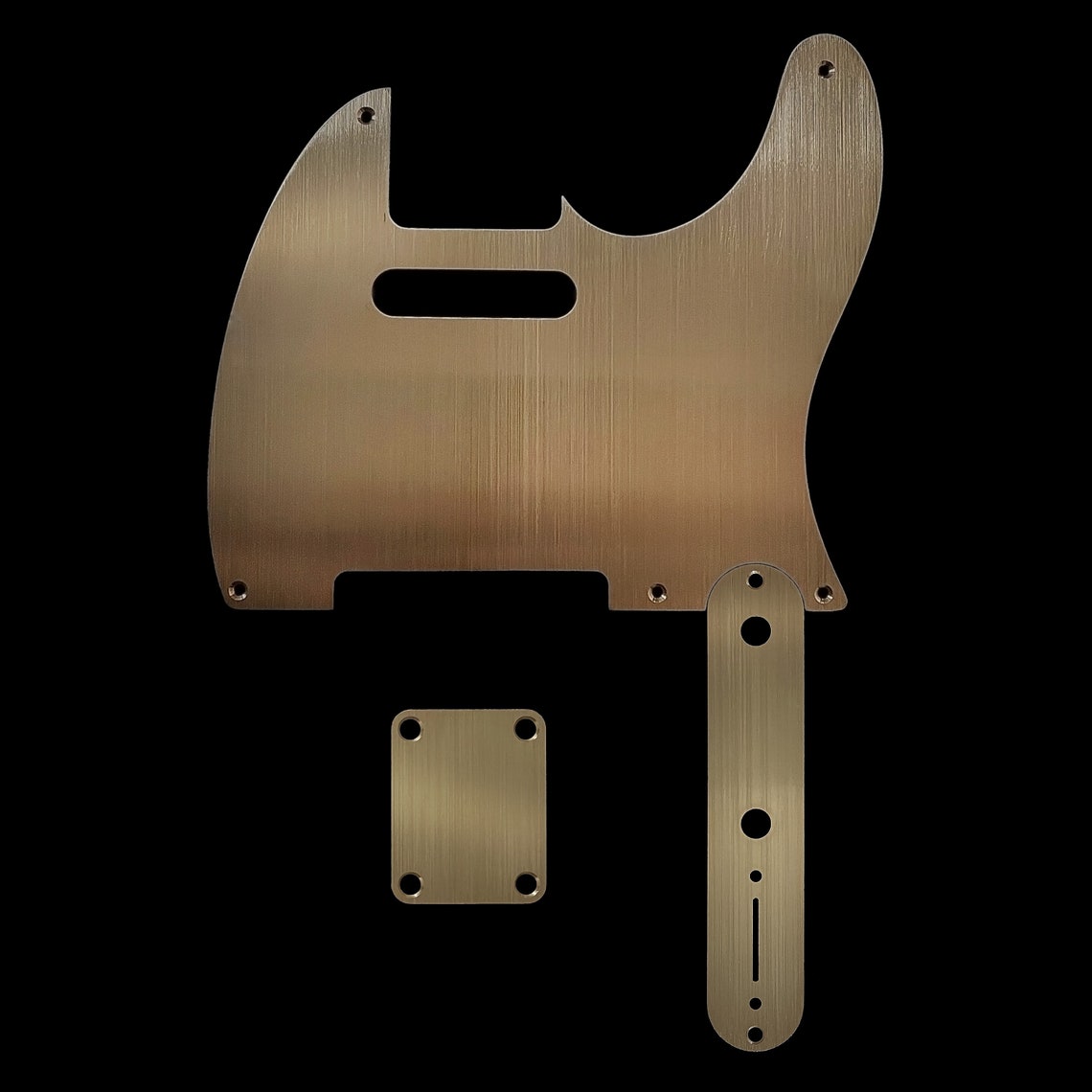 Fender Telecaster 5hole Pickguard Scratchplate Set Latón Etsy