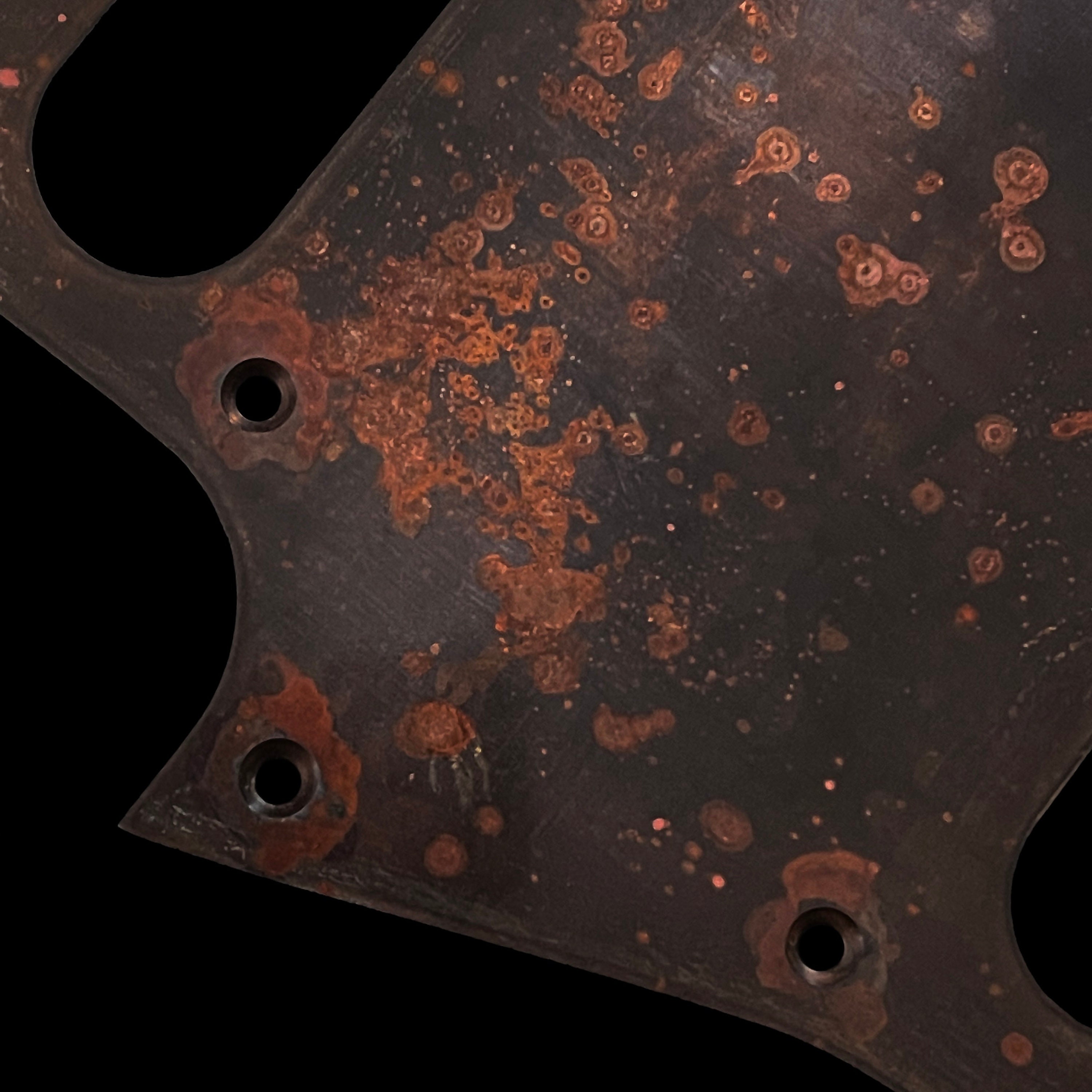 Fender Jaguar Pickguard Scratchplate Relic Brass Etsy