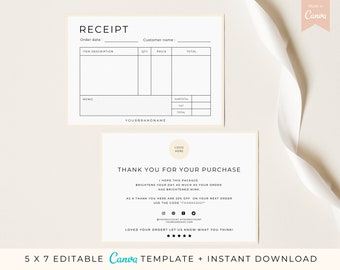 card cards receipt etsy
