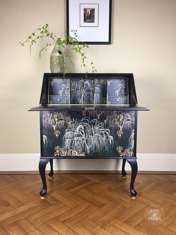 Upcycled writing bureau for sale deals