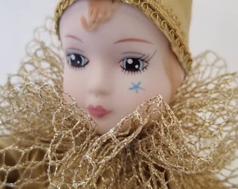 Clowns,  Vintage Clowns,  Clown Collection,  Gold Clowns,  Collectables,  Vintage Collection