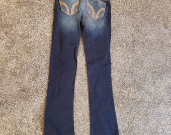 HOLLISTER jeans,Vintage, Jeans, Flare Jeans, Men's Jeans, Women's Jeans,  Junior Jeans, Collectables, Blue Jeans, W24 L31, Designer Jeans
