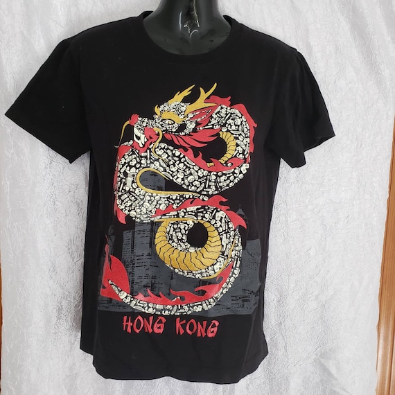 Dragon Tshirt,  Graphic Art Tshirt, Dragon art, D… - image 1