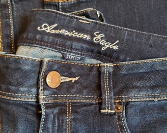 American eagle jean capris hot sale