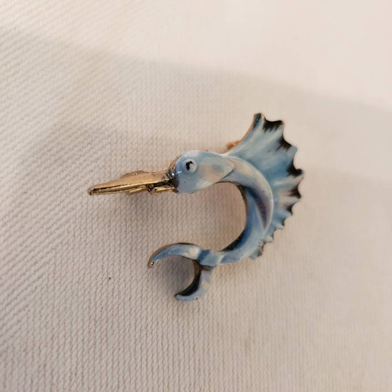 Pin, Vintage jewelry, swordfish jewelry, Vintage … - image 2