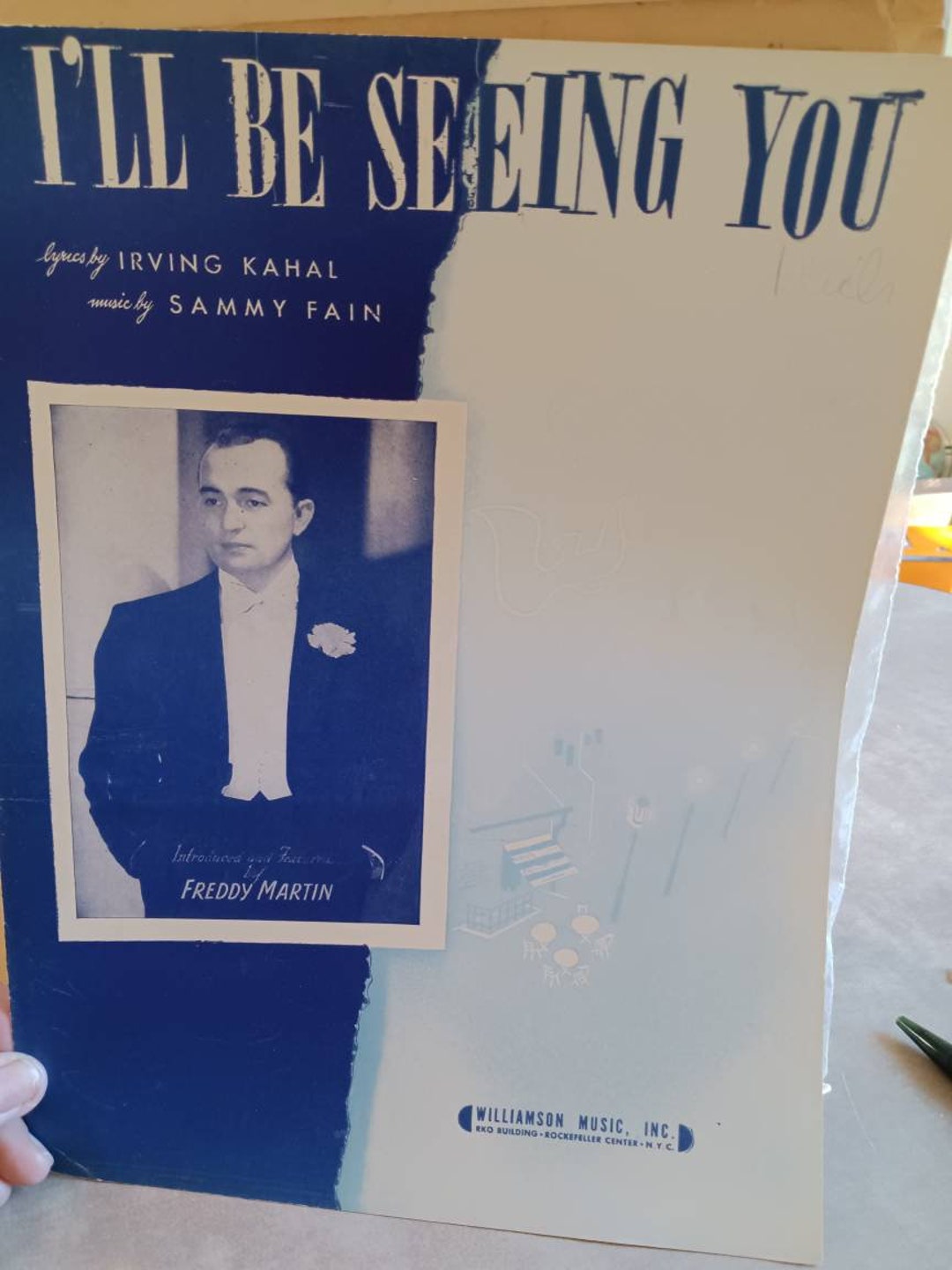 I'll Be Seeing You Sheet Music Free I'll Be Seeing You, Music, Vintage Sheet Music, Classic Sheet Music