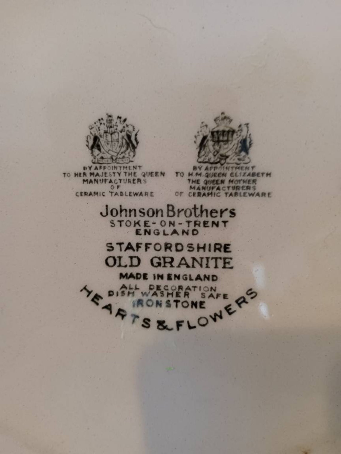 Plate Collection Vintage Plate Johnson Brothers Etsy