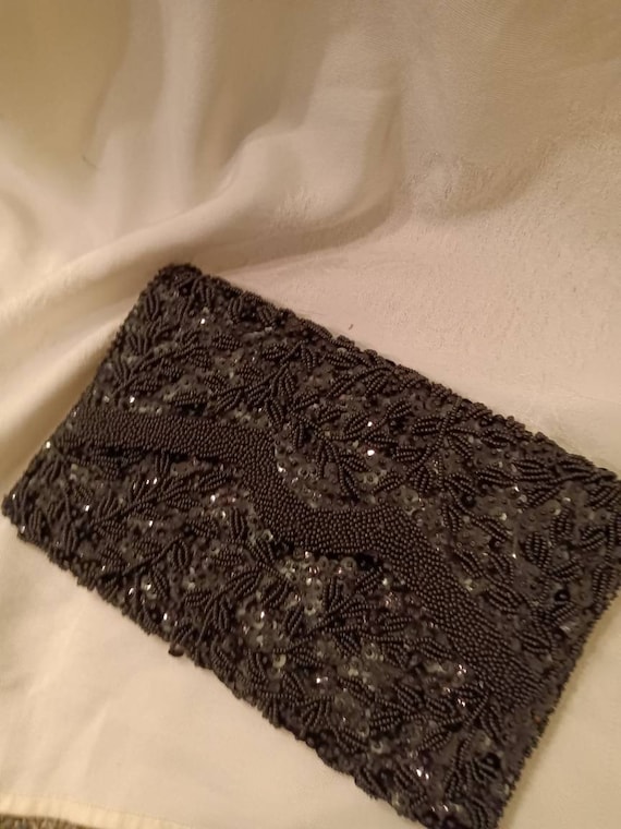 Clutch, vintage clutch, bag, evening bag, designer bag, vintage black bag, black evening bag, wedding accessories, junior accessories, women