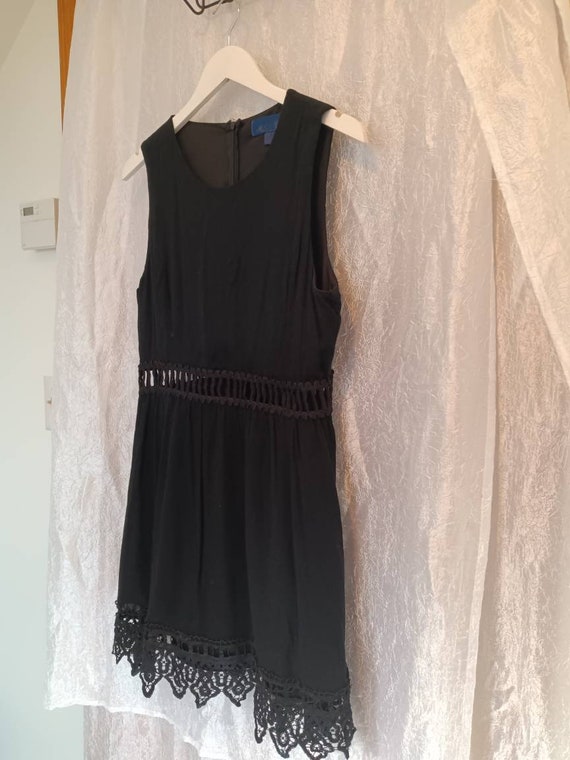 Dress, black dress, black evening dress, vintage … - image 2