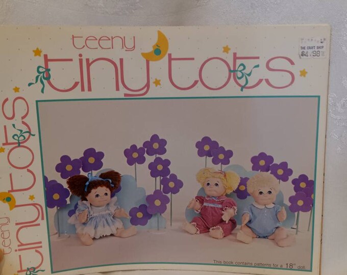 Teeny Tiny Tots, Book, Vintage Teeny Tiny Tots, Connie Ellsworth, Teeny