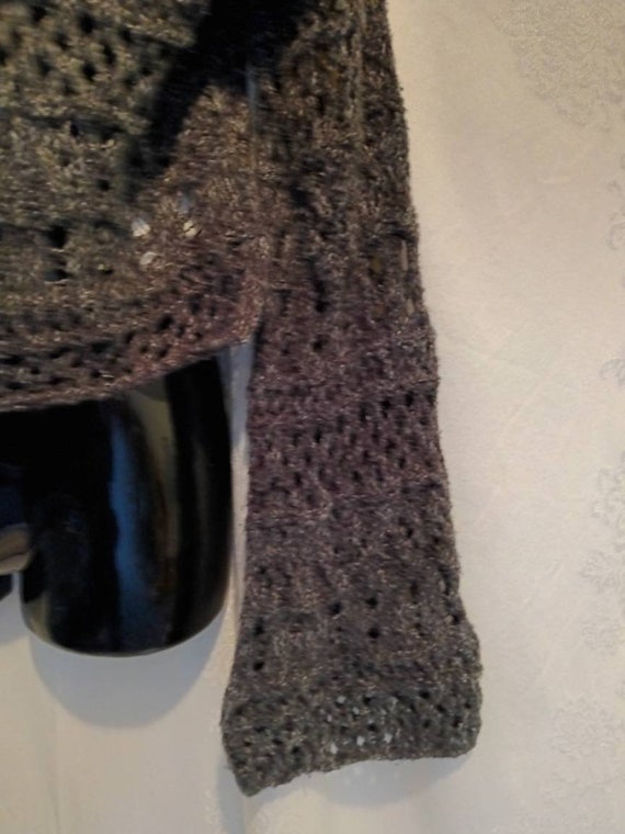 Sweater, designer sweater, Hollister sweater, grey sweater, women's sweater, junior sweater, grey Hollister sweater, size small sweater, acc View 4