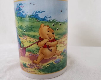 Winnie the Pooh,  Mug, Cup, Piglet,  Disney Mug, Winnie the Pooh works, Cocoa,  Tea,  Collectables, Vintage Disney,  Honey,  Pooh