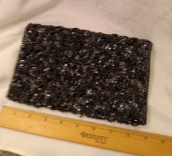 Clutch, vintage clutch, bag, evening bag, designer bag, vintage black bag, black evening bag, wedding accessories, junior accessories, women View 5