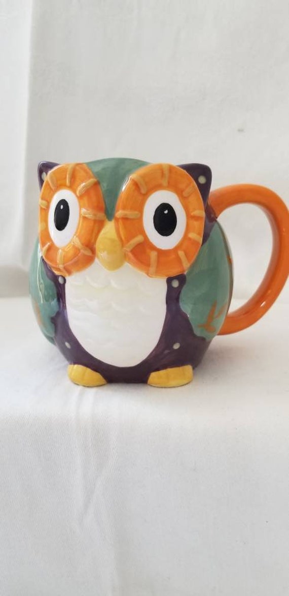 Owl Coffee Owl Collectables Mug OWL Coffee Mug Cute Etsy