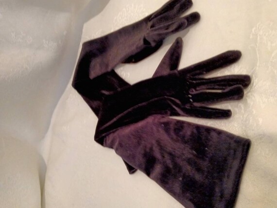 Gloves, evening gloves, formal accessories, black… - image 4