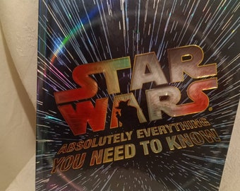 Libro, star wars, star wars absolutamente todo lo que necesitas saber, viaje a star wars, el despertar de la fuerza, libro vintage de star wars, collecta