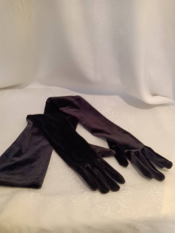 Gloves, evening gloves, formal accessories, black… - image 1