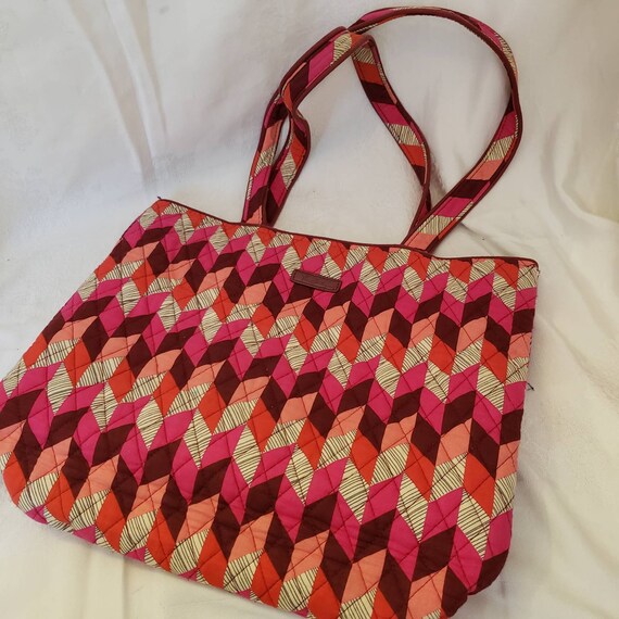 Tote, Bag, Vintage Tote, Vera Bradley,  Beach Bag… - image 6