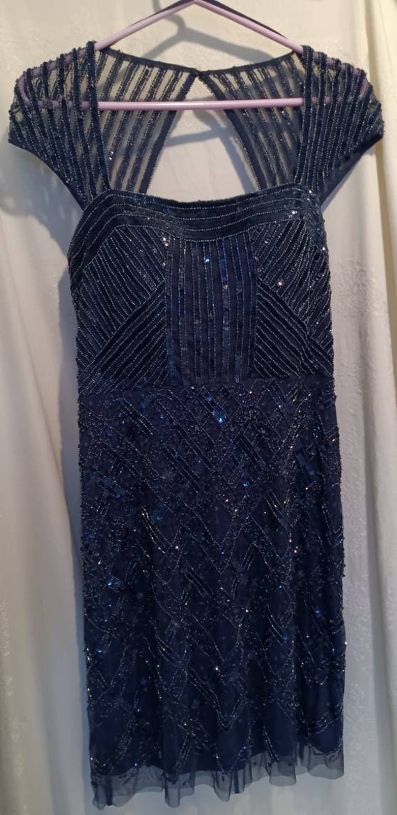 Dress, vintage party dress, women's sparkle dress,