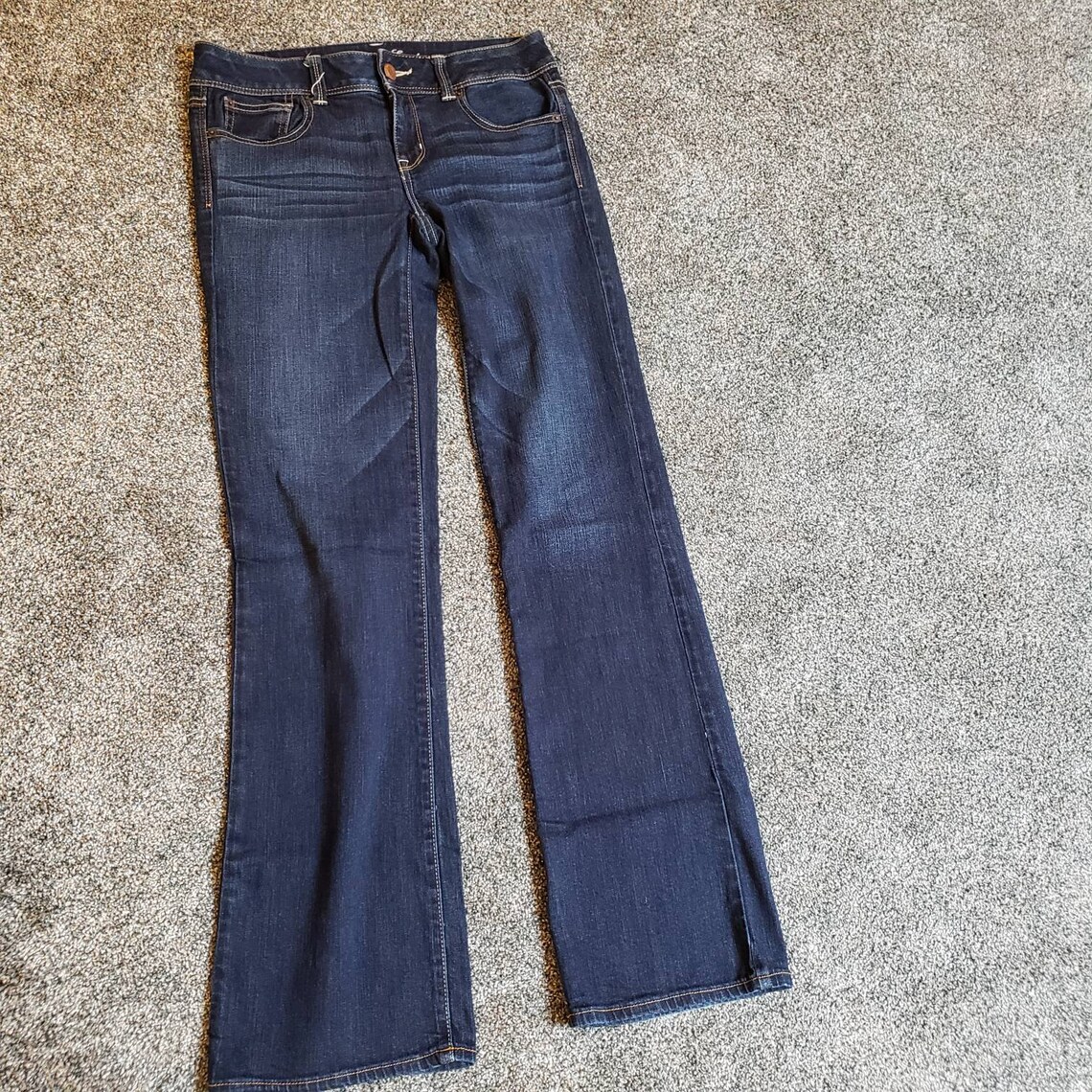 American Eagle Vintage Jeans American Eagle Jeans Blue Etsy