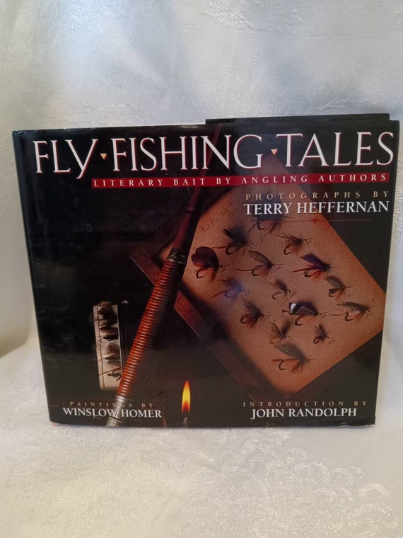 Books, Fly-fishing Tales, John Randolph, Literary Bait by Angling Authors,  Ted Williams, Fly-fishing, Stories of Fly-fishing, Vintage Book, 