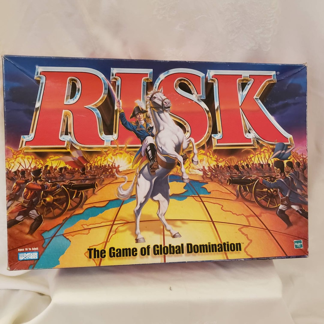 Risk, Hasbro, 1999 Edition, Rhode Island, Vintage, Collectables, Board ...